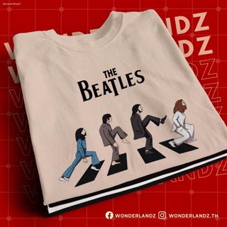 [ 3 แถม 1 ] เสื้อยืดลาย The Beatles 100% ผ้านุ่ม สกรีนคมชัด ( Size : M, L, XL, 2XL )