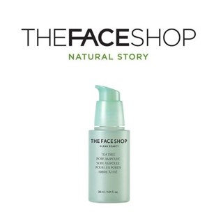 [THE FACE SHOP] Tea Tree Pore Ampoule 30ml  ทีทรี พอร์ท แอมพูล  สินค้าเกาหลีแท้ๆส่งตรงจากเกาหลี