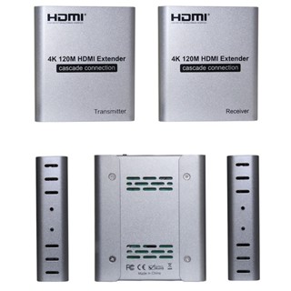 ตัวขยายสัญญาณ HDMI 4K 30Hz พร้อมตัวรับส่งสัญญาณอีเธอร์เน็ต Via Cat5e 6e CAT6 สําหรับแล็ปท็อป พีซี และทีวี