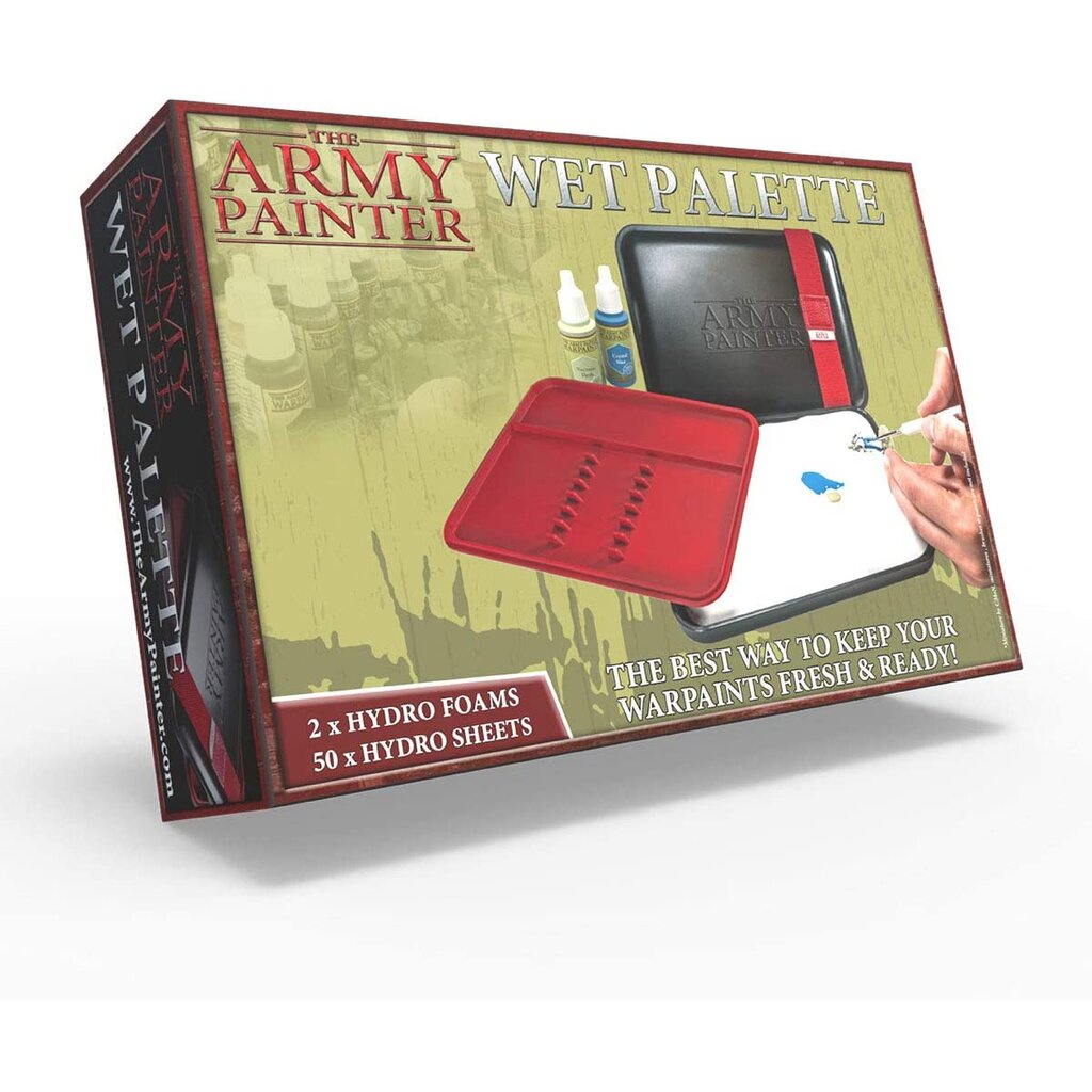 Army Painter: Wet Palette จานสีแบบเปียกพร้อมระบายสี
