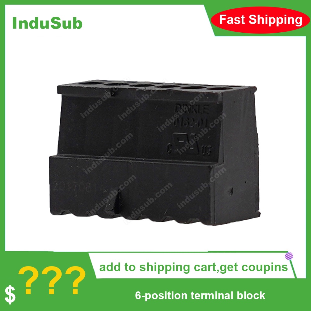 BY 6-ตําแหน่ง Terminal Block S7-1200 S7-200 Smart PLC Terminal 3.74 6 บิต Terminal Block