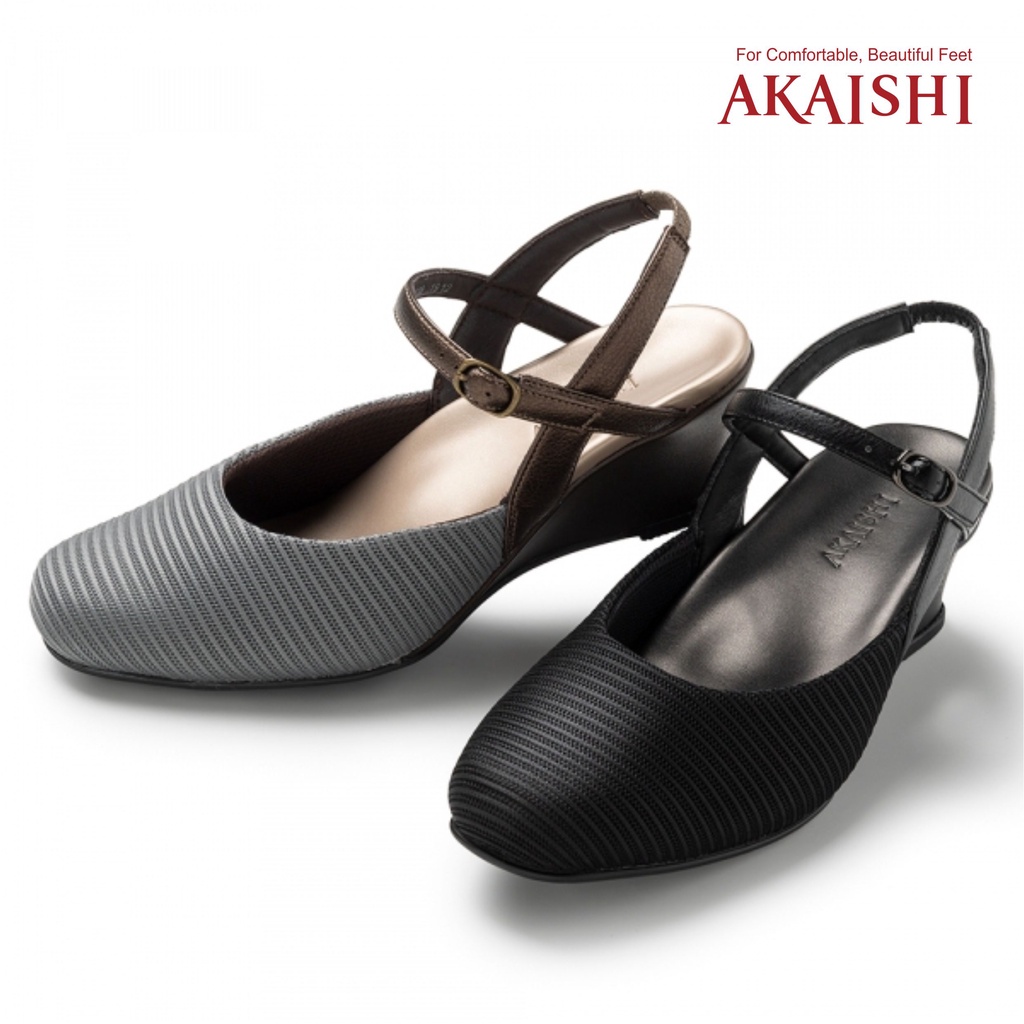 AKAISHI Shoes รองเท้า Comfort รุ่น Sling Mesh Sandals (JAS08)