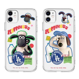 Shaun the Sheep เคสไอโฟน iPhone 11 14 pro max 8 Plus case X Xr Xs Max Se 2020 cover เคส iPhone 13 12 pro max 7 Plus