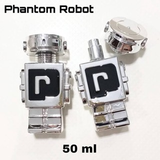 ขวดน้ำหอมสเปรย์ รุ่น ปาโก้ Phantom Robot (ขวดเปล่า) 50 ml ขวดเงินโครเมี่ยม