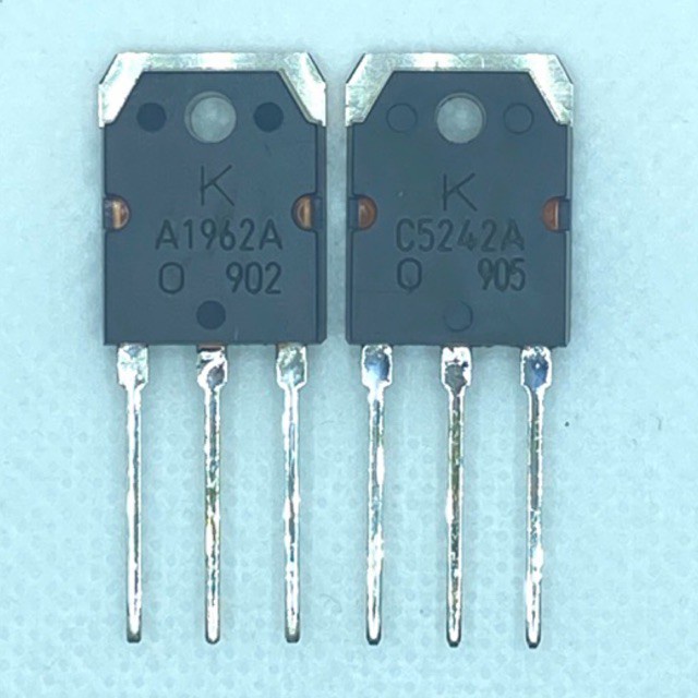 [จำนวน1คู่] Transitor ทรานซิสเตอร์ เบอร์ A1962 - C5242 ยี่ห้อ K.E.C.