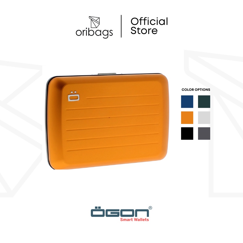 Ogon Card Case OSLO RFID Metal Wallet | ซองใส่บัตรอลูมิเนียมบาง | กระเป๋าสตางค์ป้องกันสแกนสําหรับผู้ชาย