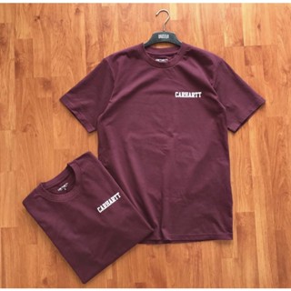 ⏸CARHARTT WIP UNIVERSITY SCRIPT T-SHIRT เสื้อยืดคอกลมแขนสั้นแบรนด์