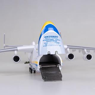 โมเดลเครื่องบิน Antonov AN-225 Airline ขนาด 42 ซม.เครื่องบินขนส่งสินค้าใหญ่ที่สุด มีล้อ เปิดห้วเครื่องบินได้ Scale 1:200