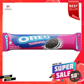 โอรีโอ ดับเบิ้ลสตัฟ คุกกี้แซนวิชรสช็อกโกแลต สอดไส้ครีมวานิลลา 135.3 ก.Oreo Double Stuff Chocolate Sandwich Cookies stuff