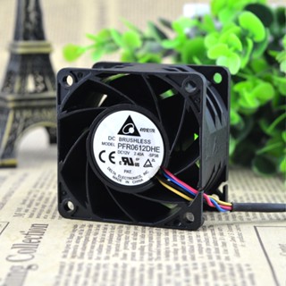 พัดลมระบายความร้อน SZ NCJH0 KJ38G R720XD PFR0612DHE 12V2A