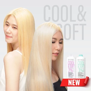(ฟอกผม สูตรเย็น) ดีแคช ออพติมัส คูล แอนด์ ซอฟต์ ครีม ดีเวลลอปเปอร์ 1000 ml.