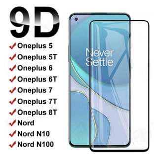 (พร้อมส่งในไทย)Full ฟิล์มกระจกเต็มจอ​OnePlusNord N10/N100/OnePlus 8T/OnePlusNord/OnePlus5/5T/OnePlus6/6T/OnePlus7/7T