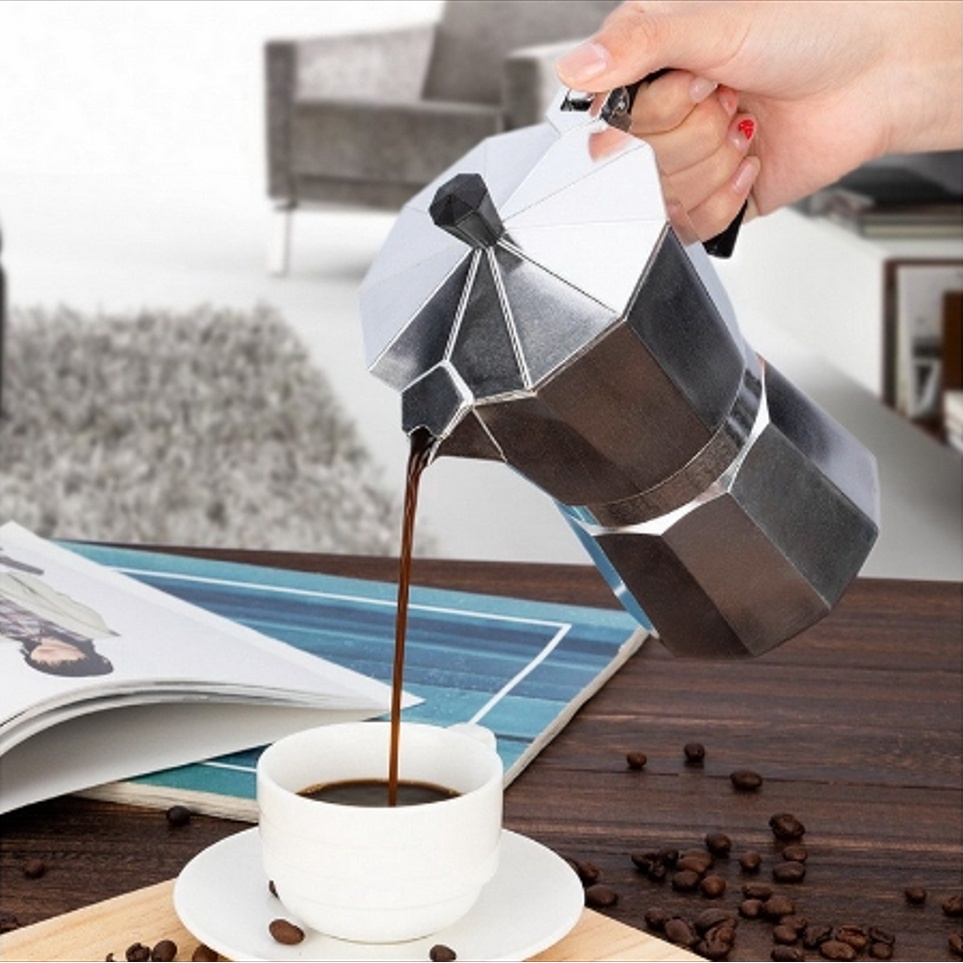 HappyThai หม้อชงกาแฟ 150ml/600ml เครื่องชงกาแฟ กาต้มกาแฟสดแบบพกพา