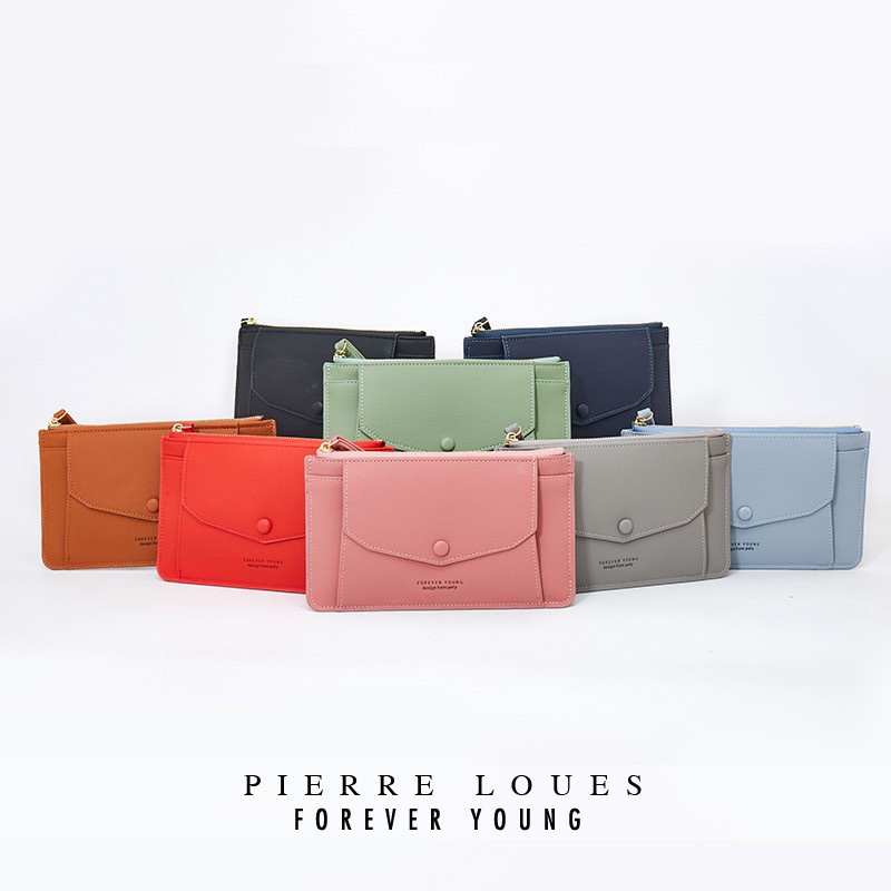 PL825-20-1 Forever Youngกระเป๋าตังค์ผู้หญิงใบใหญ่ใส่โทรศัพท์ได้พร้อมส่ง