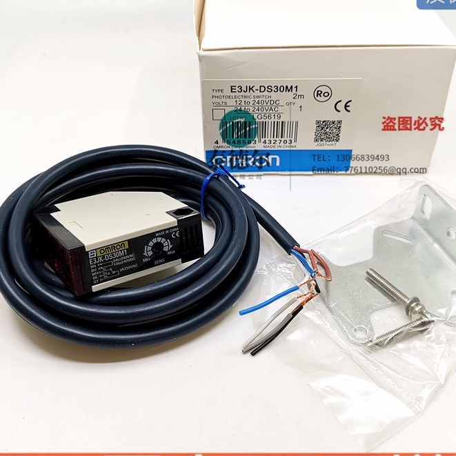 Omron โฟโตอิเล็กทริคสวิตช์ E3JK-DS30M1 DS30M2 R4M2 R2M2 R2M1 5M1-N 5M2-N