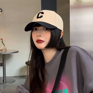 🧢หมวกเบสบอล แบบแข็ง ขนาดเล็ก พิมพ์ลายตัวอักษร C