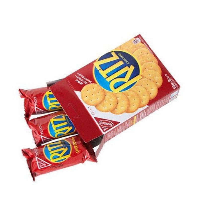 Ritz ญี่ปุ่น กล่องใหญ่ NABISGO RITZ CRACKERS 247g.ริทซ์ รูปที่ 5