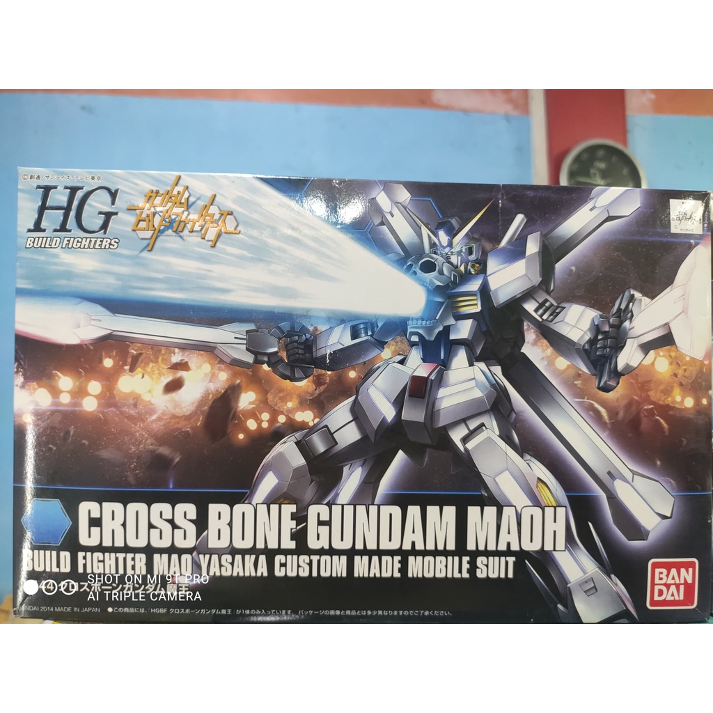 HG 1/144 HGBF 014 Crossbone Gundam Maoh [BANDAI]