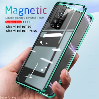 เคสโทรศัพท์มือถือกระจกนิรภัย แบบฝาพับ ป้องกัน 360 องศา สําหรับ Xiaomi Mi 11T Pro 11TPro 11 Lite 5G NE 11Lite 4G 5G Mi11 11Pro 11Ultra 10T Pro 10T Pro 5G