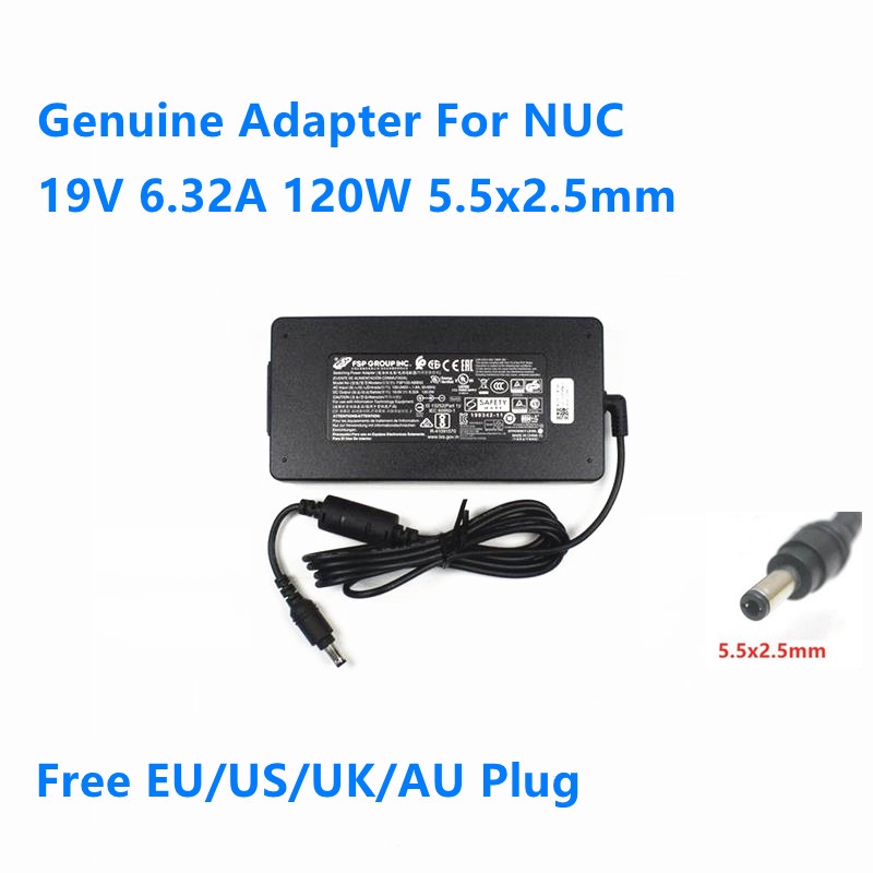 Genuine 19V 6.32A 120W FSP120-ABBN3 DELTA ADP-120RH D A15-120P1A AC Adapter For INTEL NUC 10 11 MINI