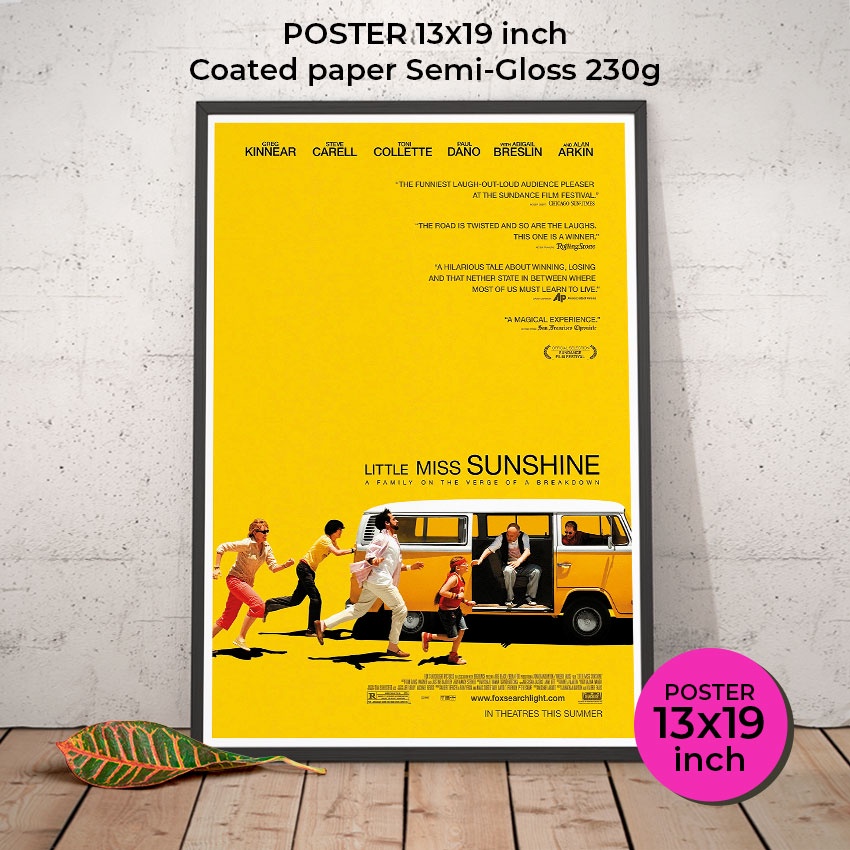 Little Miss Sunshine Poster โปสเตอร์ ลิตเติ้ล มิสซันไชน์ โรด มูฟวี ฟีลกู้ด แด่ความงดงามของวัยเด็กในตัวเรา ขนาด 33x48 cm