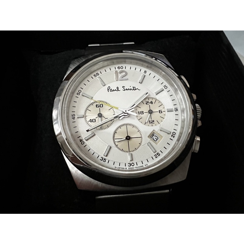 (ของแท้) นาฬิกา Paul Smith หน้าปัด Chronograph