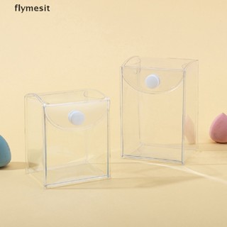 Flymesit กล่องอะคริลิคใส PVC กันฝุ่น พร้อมสายโซ่ และพวงกุญแจ 3D สําหรับตุ๊กตา