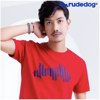 Rudedog By Hashtag เสื้อยืดแขนสั้น ทรงผู้ชาย รุ่น Backslash สินค้าลิขสิทธิ์แท้