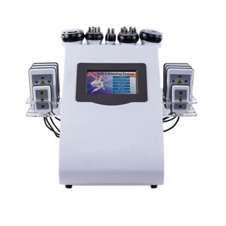 NEW Slimming Ultrasonic Liposuction Cellulite Reduction 40K Cavitation Multipolar RF Vacuum Slimming Machine Face Skin L