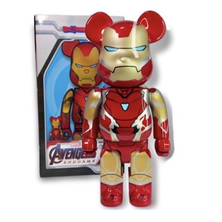 Bearbrick 400% Marvel Iron Man Mark MK85 ABS Grade 28 cm