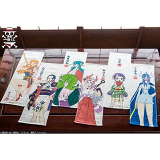 (พร้อมส่ง)ภาพเช็ตตัว Onepiece วันพีช　６ ลาย ichibankuji girls collection