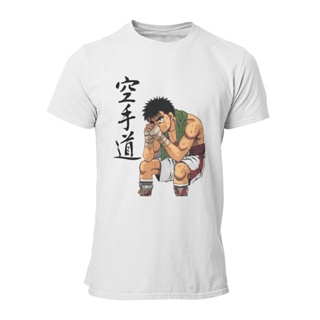 เสื้อแฟชั่นผญ2022 อื่นๆ เสื้อยืด Hajime no Ippo สําหรับผู้ชายอะนิเมะมังงะแปลกใหม่ผ้าฝ้ายบริสุทธิ์เสื้อยืดคอคอสั้นแขนสั้น