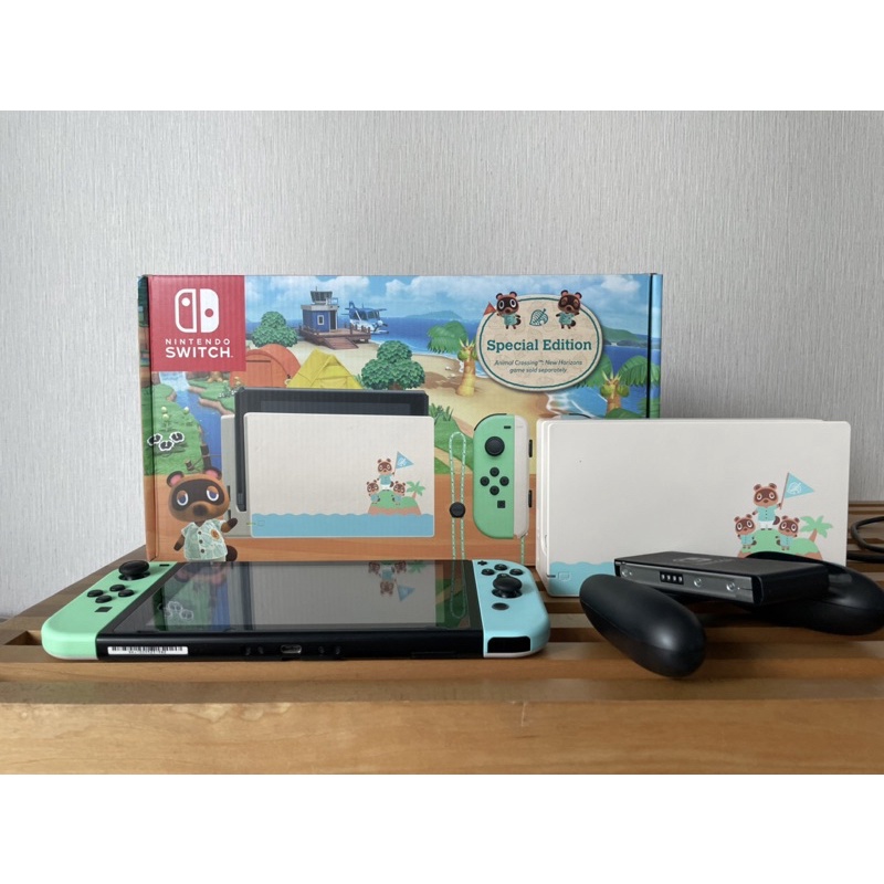 เครื่อง Nintendo Switch ลาย Animal Crossing New Horizon มือสอง