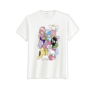 เสื้อยืดพิมพ์ลายsleeping sario