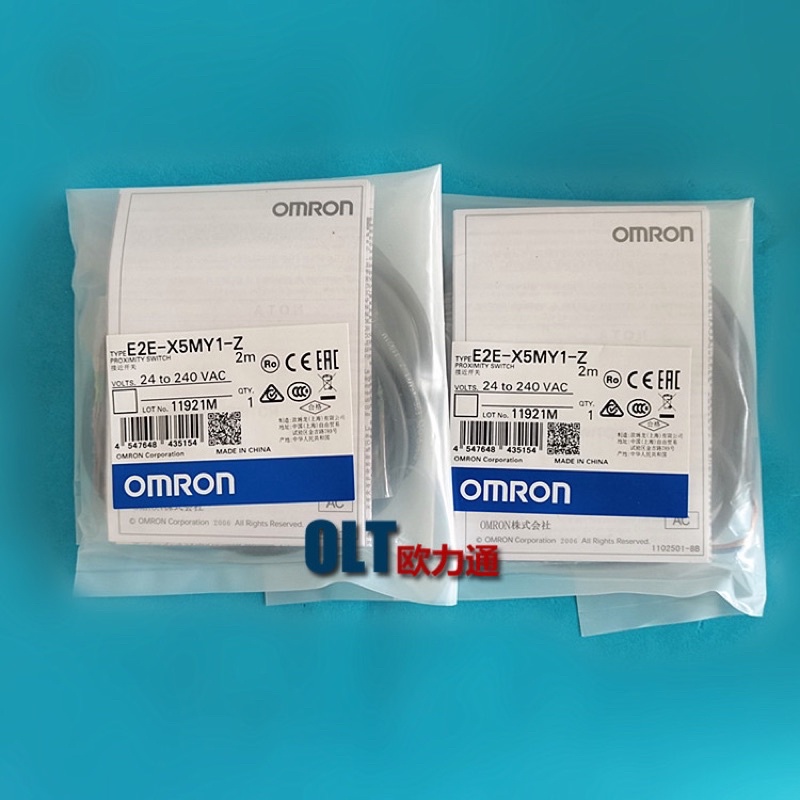 ใหม่ E2E-X5MY2-Z หัว 12mm ระยะจับ 5mm จับโลหะ 2สาย NC 24V-240VAC ส่งทกวัน