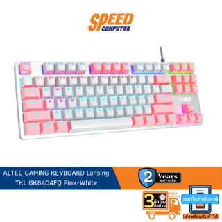 ALTEC GAMING KEYBOARD Lansing TKL GK8404FQ Pink-White 2Y By Speed Computer