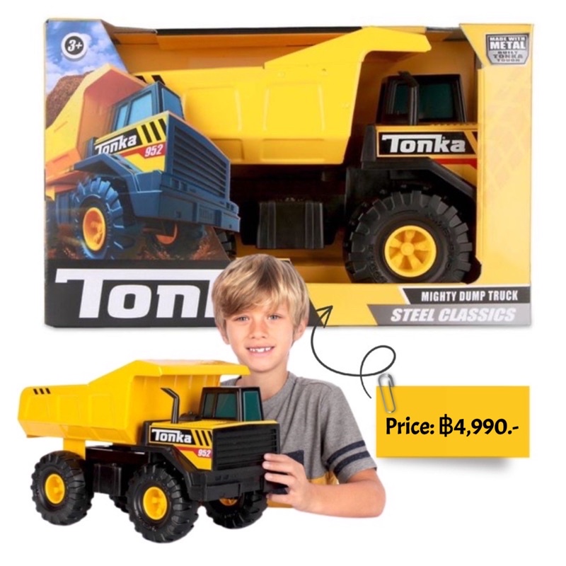 Tonka Steel Classics - Mighty Dump Truck