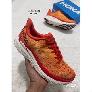 Hoka ONE ONE Clifton 8 รองเท้าวิ่งลําลอง ระบายอากาศ ดูดซับแรงกระแทก ขนาดใหญ่ สําหรับผู้ชาย ผู้หญิง💕