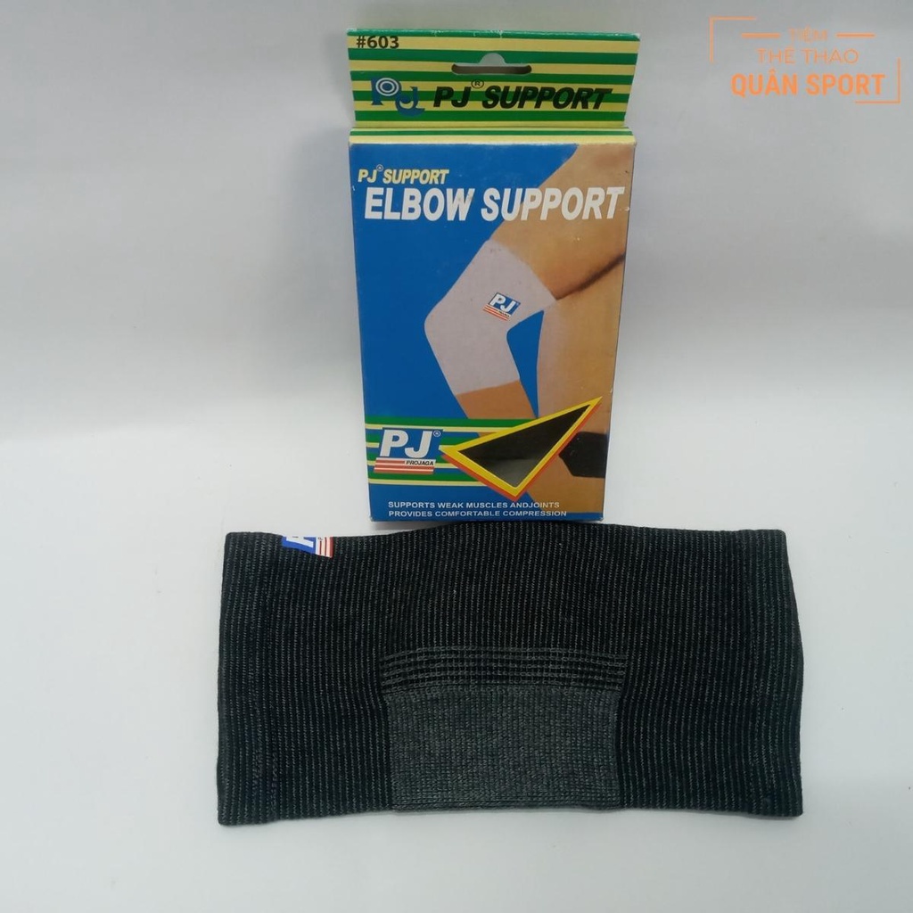 Elbow Support PJ 603 ตัวป้องกันข้อศอกสําหรับผู้ชายและผู้หญิงเมื่อออกกําลังกาย