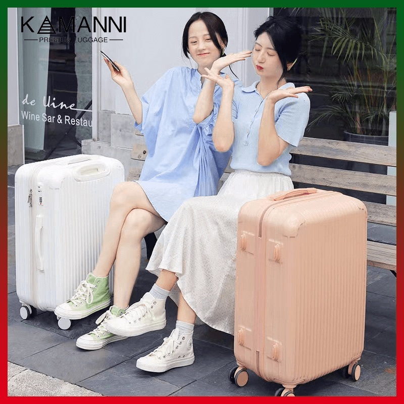 KAMANNI  พร้อมส่งในไทย✔️ถูก​ที่สุด✔️ กระเป๋าเดินทางแบบซิป 20นิ้ว 24นิ้ว เบา