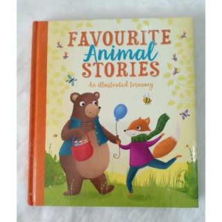 นิทานเล่มหนา ปกนวม Favorite Animal Stories