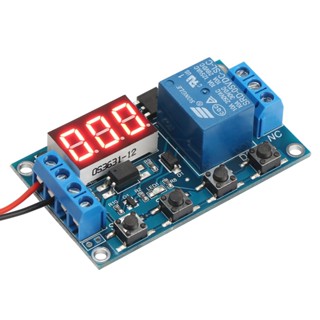 Relay Module 6~30V Multifunction 1 Channel Relay Delay -Off On-Off/Trigger Delay/Cycle timing Circuit Switch DC 12V 2...