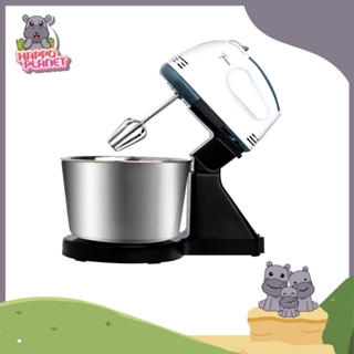 เครื่องตีไข่  Supre hand mixer  ตีฟองนม ตีแป้ง เครื่องผสมอาหาร ปรับความเร็วได้ 7 ระดับ มี 2 หัวให้เลือกใช้สับเปลี่ยน