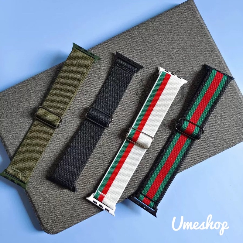 สายนาฬิกา Ok ผ้า watch ultra 11 9 10 8 7 6 Se 5 4 3 2  38/40/41mm 42/44/45/46/mm iwatch  สายนาฬิกา smart watch