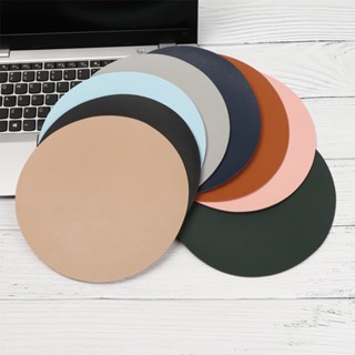 แผ่นรองเมาส์เล่นเกม หนัง PU กันลื่น กันน้ํา ทนทาน ขนาด 22X22…