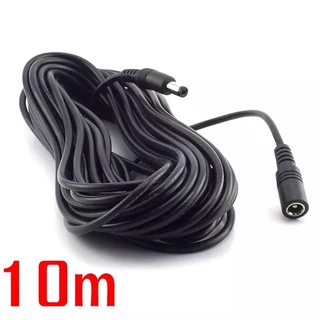 10M 5M 3M 2M 1M 5.5X2.1Mm 24awg 300v DC Power Connector อะแดปเตอร์ตะกั่วสายไฟ12V DC หญิงชายปลั๊กภายนอก