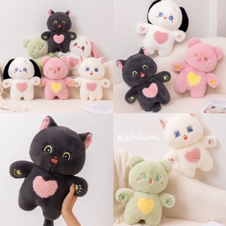 พร้อมส่ง🌷 ตุ๊กตา ตุ๊กตาน่ารักปุ๊กปิ๊ก ตาวิ้งๆ ตุ๊กตาแมว ตุ๊กตาหมา ตุ๊กตาหมี น่ารักมาก ตุ๊กตาน่ารัก พร็อบแต่งห้อง ของขวัญ