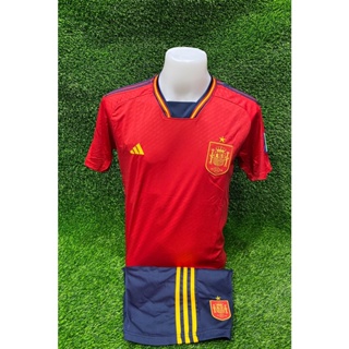 NOW เสื้อฟุตบอล ชุดกีฬา ทีมชาติโปรตุเกส สีแดง รุ่นใหม่ล่าสุด 2022/2023 ชุดสโมสร (เสื้อพร้อมกางเกง) ราคาถูก