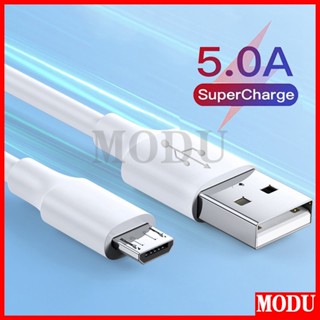 Modu สายเคเบิลชาร์จโทรศัพท์มือถือ Micro usb 5A 1 2 3 นิ้ว ชาร์จเร็ว สําหรับ Xiaomi redmi Samsung Andriod