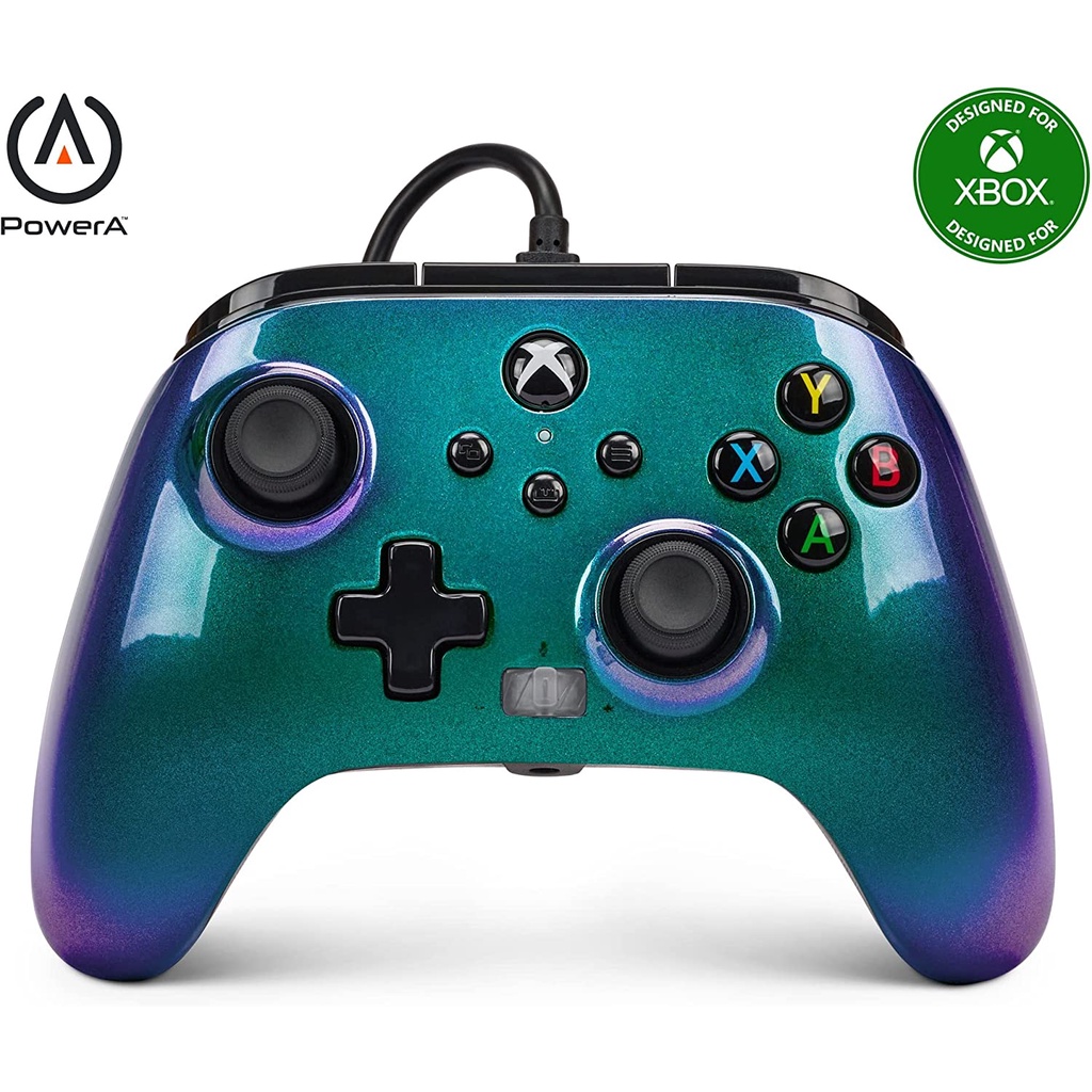 PowerA Enhanced Wired Controller Dual Vibration Function สำหรับ Xbox Series X | S Xbox One PC Windows 10/11